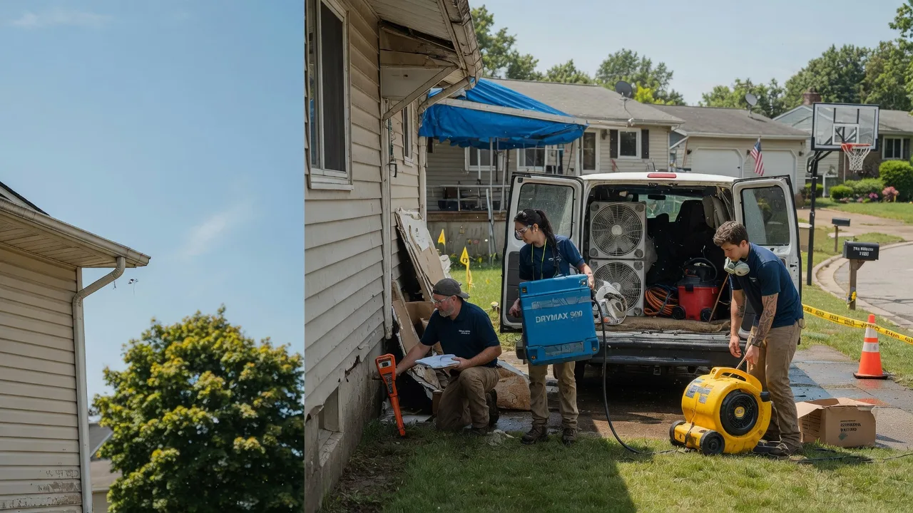 Ceiling Leak Cleanup in Catharine, KS near me